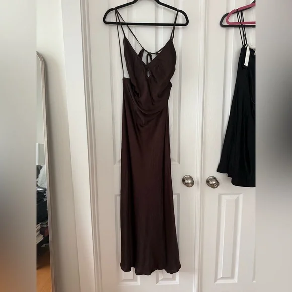 Bec & Bridge Cedar City Maxi Dress in Dark Chocolate Size US 6 NWT - Picture 4 of 15